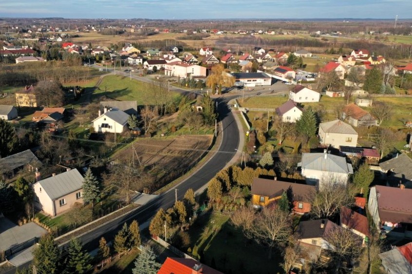 Droga Pustków – Wola Ociecka gotowa