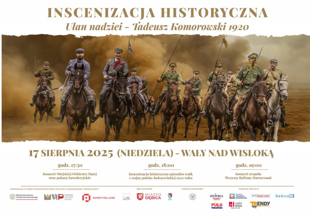 Historyczne widowisko na wałach nad Wisłoką: Święto Wojska Polskiego w Dębicy