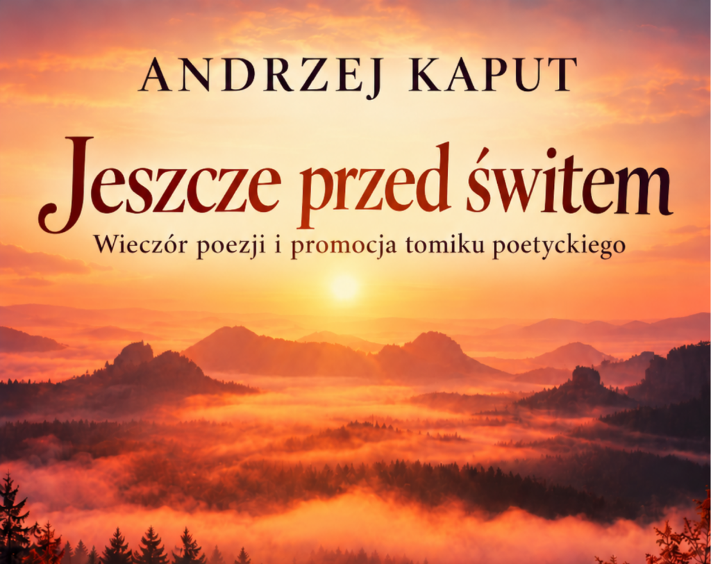 Dębicki poeta pokaże nowy tomik. Wiersze Andrzeja Kaputa zabrzmią w wykonaniu grupy SAFO